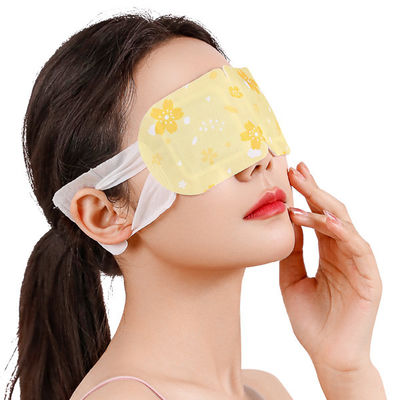 Pink Steam Hot Patch Eye Mask Heating For Eyes 20 Minutes-30 Minutes Duration